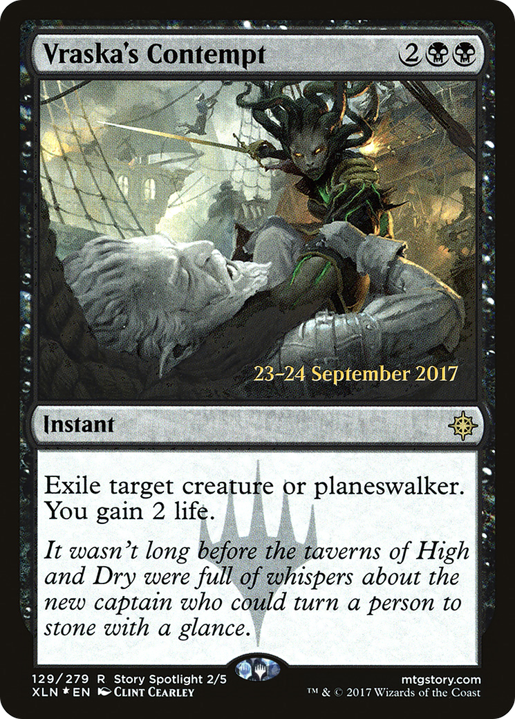 {R} Vraska's Contempt [Ixalan Prerelease Promos][PR XLN 129] - Misty Mountain Games