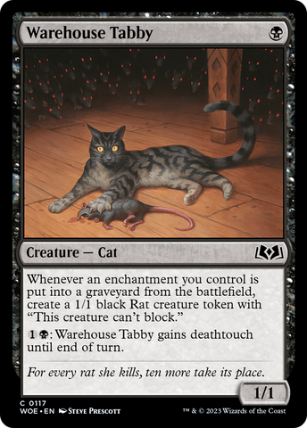 {@C} Warehouse Tabby [Wilds of Eldraine][WOE 117]