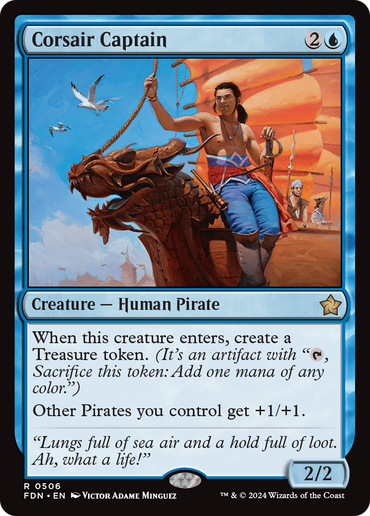 {@R} Corsair Captain [Foundations][FDN 506]