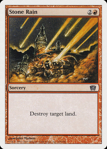 {C} Stone Rain [Eighth Edition][8ED 225]