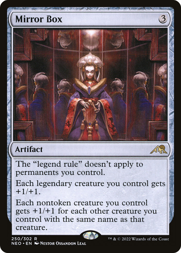 {R} Mirror Box [Kamigawa: Neon Dynasty][NEO 250]