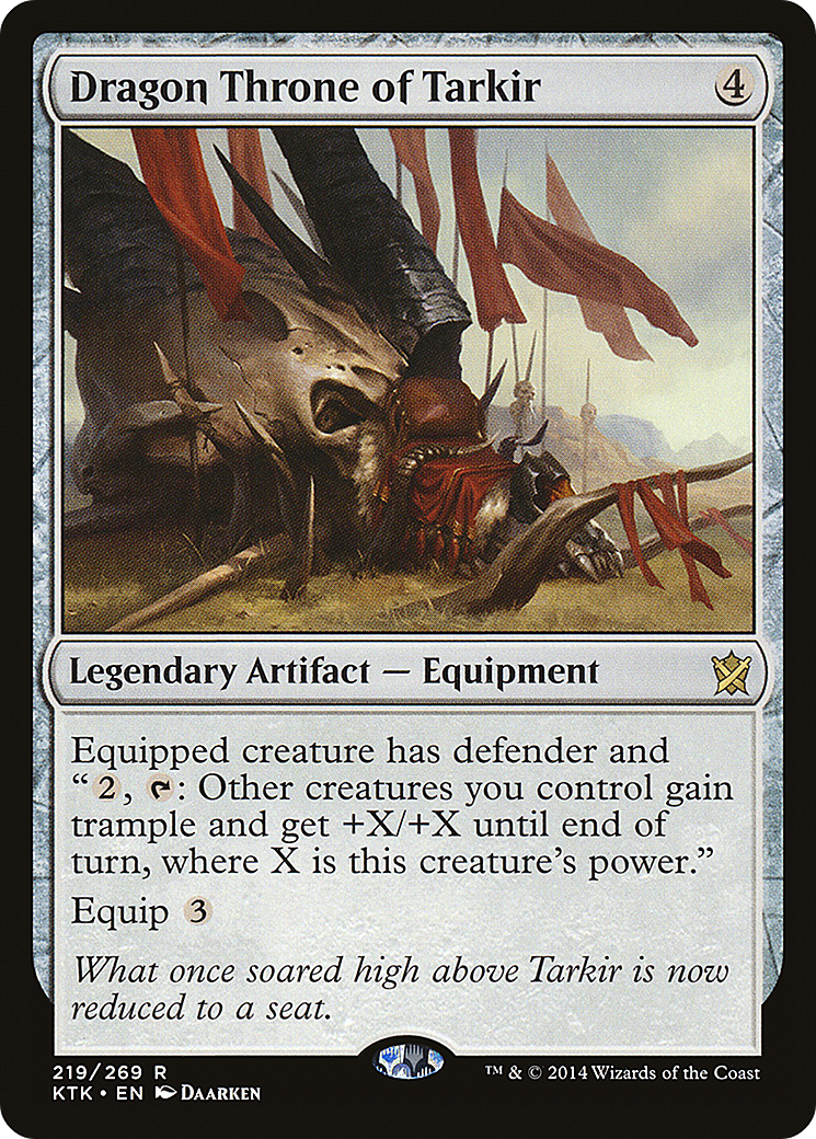 {R} Dragon Throne of Tarkir [Khans of Tarkir][KTK 219]