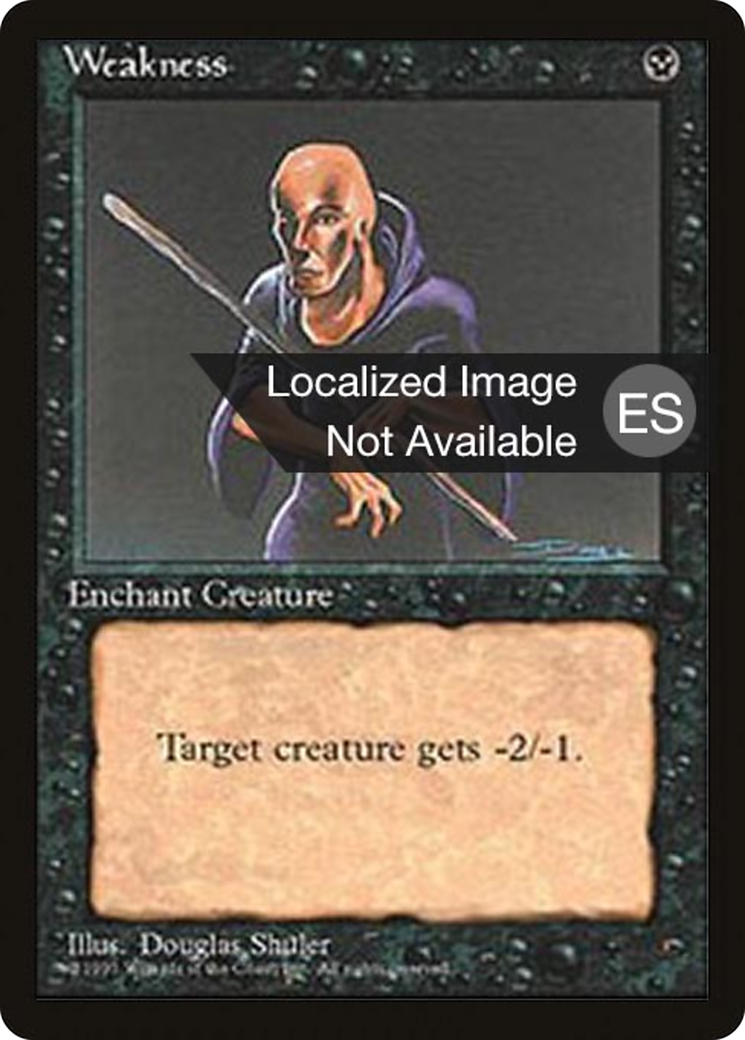 {F} Weakness [Fourth Edition (Foreign Black Border)][FBB 4ED 170]