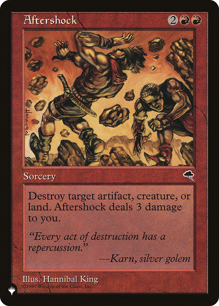 Aftershock [LIST ]
