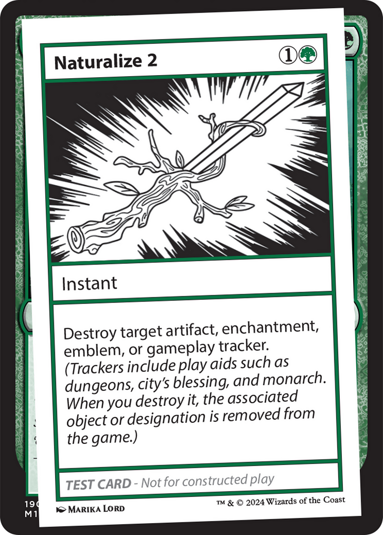 {C} Naturalize 2 [Mystery Booster 2 Playtest Cards][MB2 PLAYTEST]