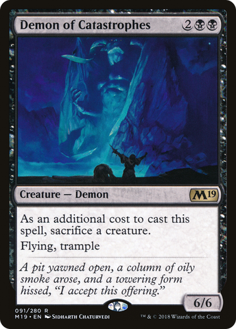 {R} Demon of Catastrophes [Core Set 2019][M19 091]
