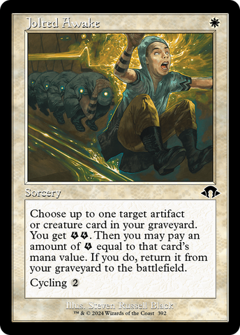 {C} Jolted Awake (Retro Frame) [Modern Horizons 3][MH3 392]