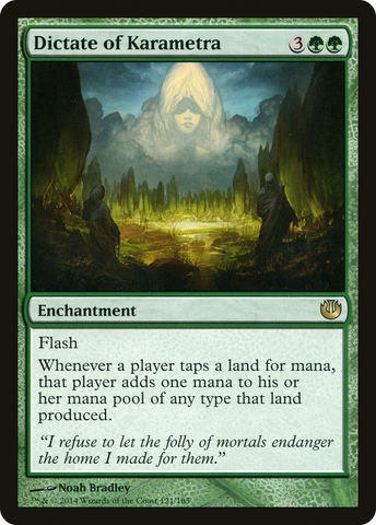 {R} Dictate of Karametra [Journey into Nyx][JOU 121]