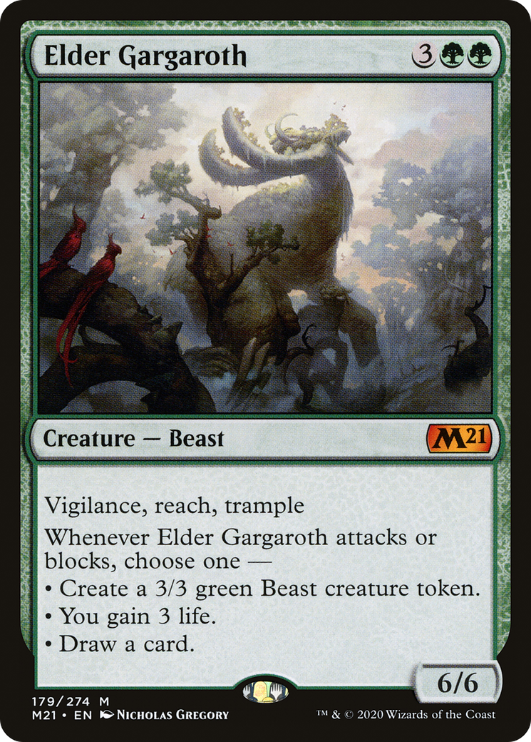{R} Elder Gargaroth [Core Set 2021][M21 179]