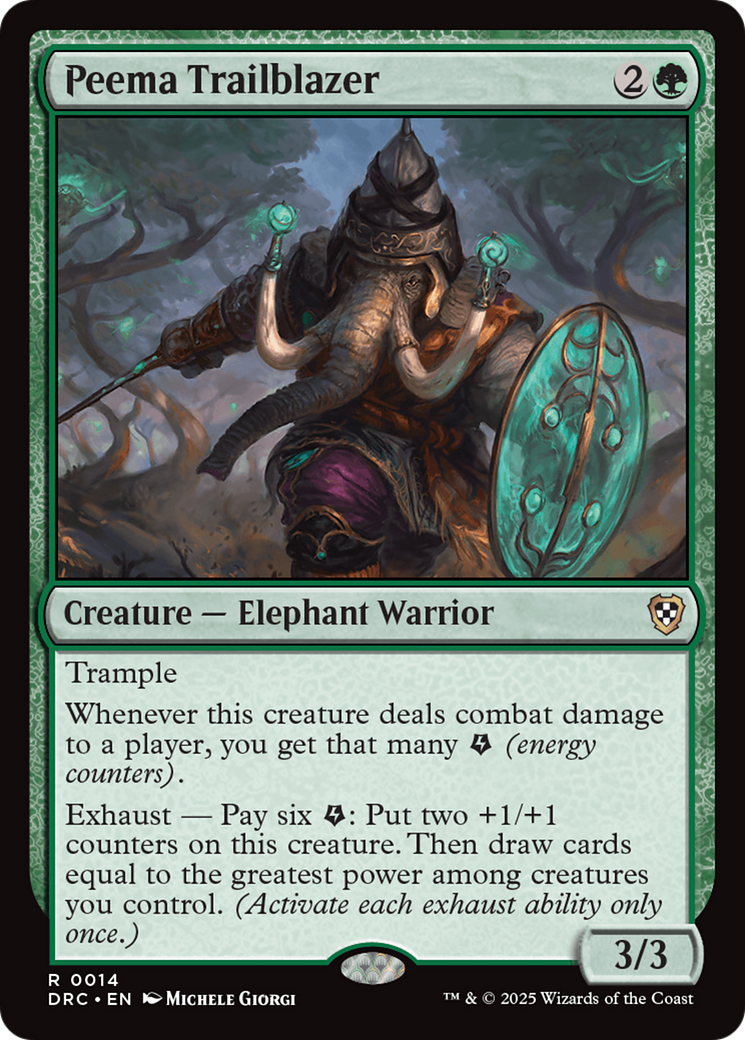 {R} Peema Trailblazer [Aetherdrift Commander][DRC 014]