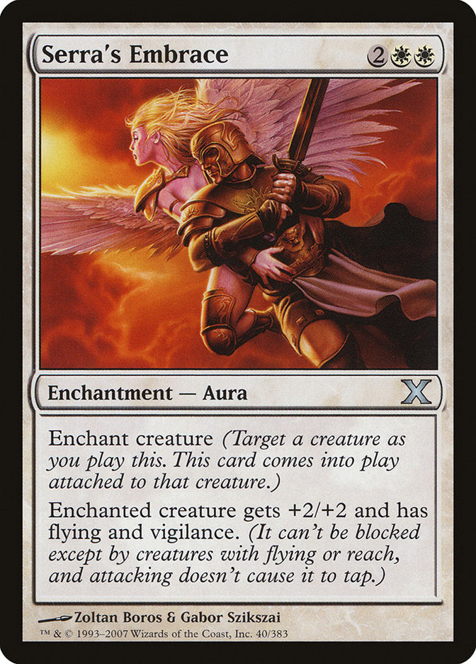 {C} Serra's Embrace [Tenth Edition][10E 040]