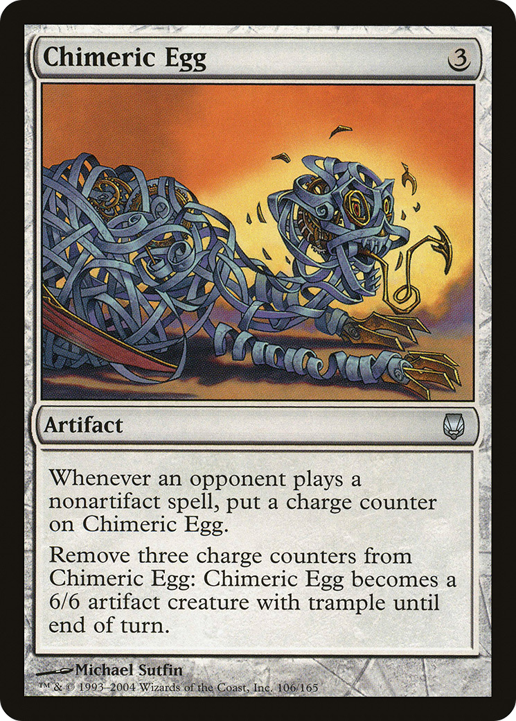 {C} Chimeric Egg [Darksteel][DST 106]