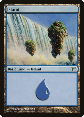 {B}[CHK 291] Island (291) [Champions of Kamigawa]
