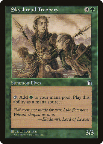 {C} Skyshroud Troopers [Stronghold][STH 115]
