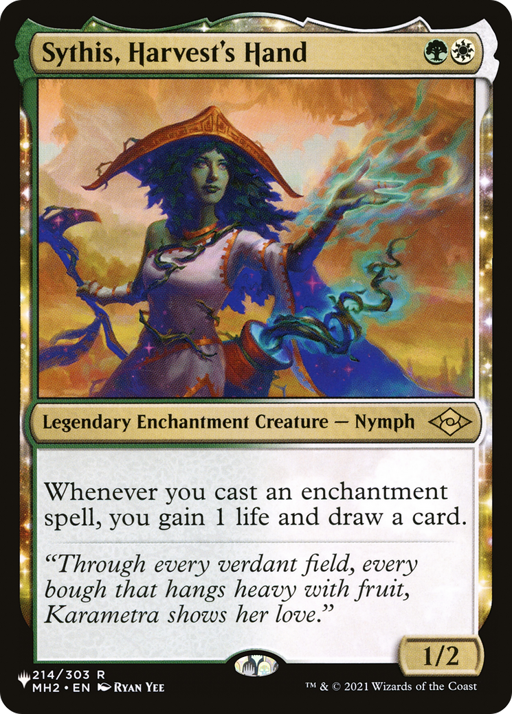 Sythis, Harvest's Hand [LIST 214/303] : (enchantment)