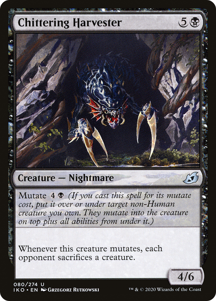 {C} Chittering Harvester [Ikoria: Lair of Behemoths][IKO 080]