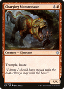 {C} Charging Monstrosaur [Ixalan][XLN 138]