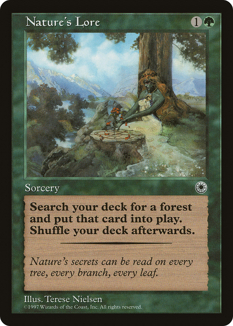 {C} Nature's Lore [Portal][POR 178]