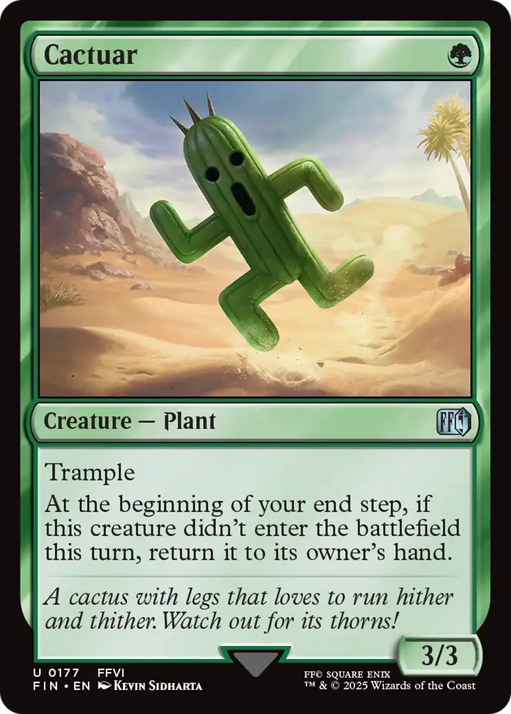 {@C} Cactuar [FINAL FANTASY][FIN 177]