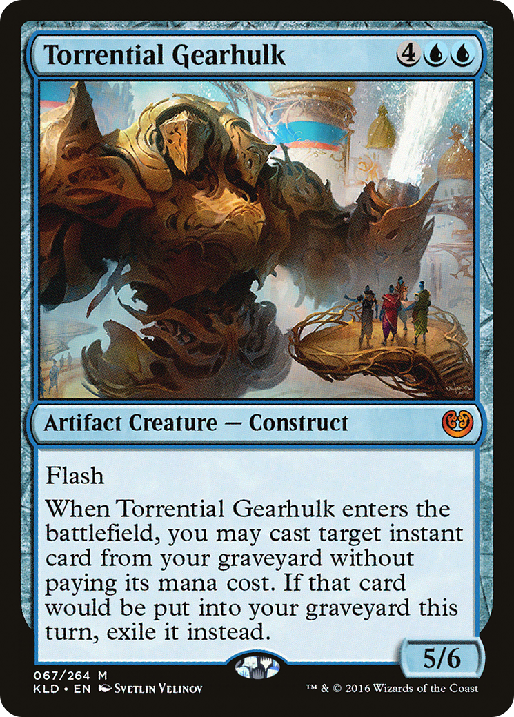 {R} Torrential Gearhulk [Kaladesh][KLD 067] - Misty Mountain Games
