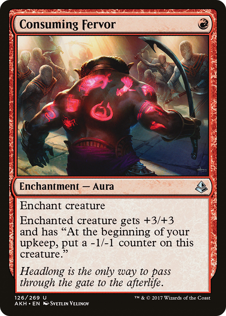 {C} Consuming Fervor [Amonkhet][AKH 126]