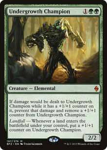 {R} Undergrowth Champion [Battle for Zendikar][BFZ 197]
