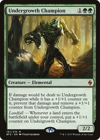 {R} Undergrowth Champion [Battle for Zendikar][BFZ 197]