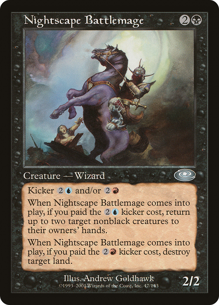 {C} Nightscape Battlemage [Planeshift][PLS 047]