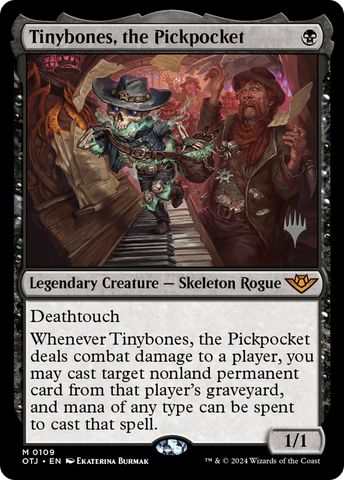 {@R} Tinybones, the Pickpocket (Promo Pack) [Outlaws of Thunder Junction Promos][PP OTJ 109]