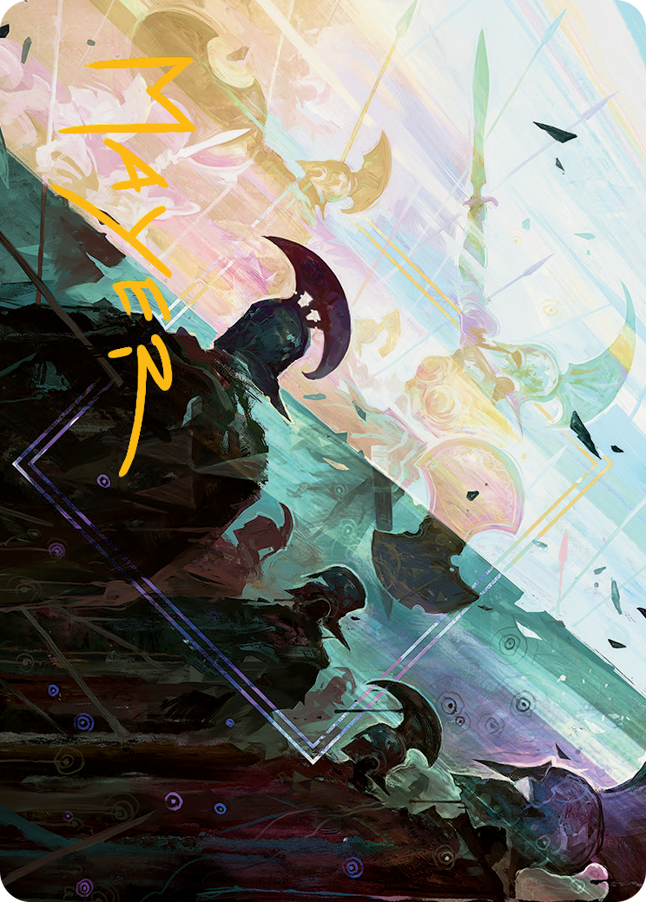 {A} Surge of Salvation Art Card (Gold-Stamped Signature) [March of the Machine Art Series][GS AMOM 010]