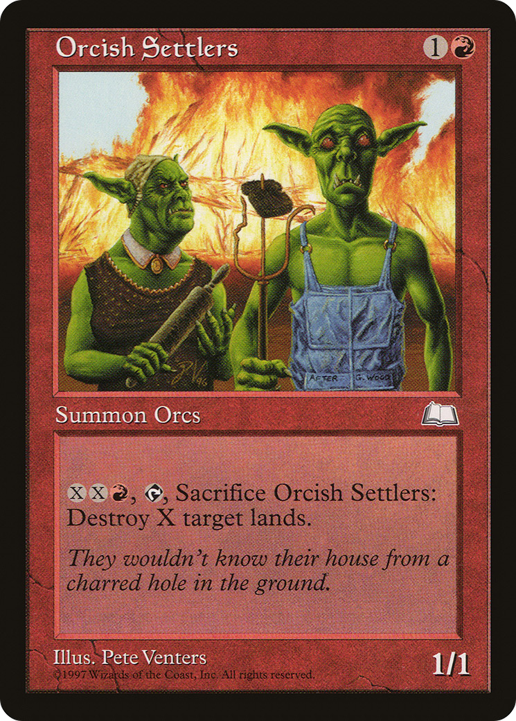 {C} Orcish Settlers [Weatherlight][WTH 112]
