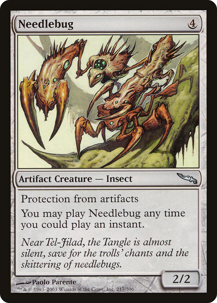 {C} Needlebug [Mirrodin][MRD 217]