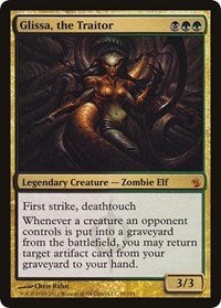 {O} Glissa, the Traitor (Mirrodin Besieged) [Oversize Cards][OVR MBS 096]