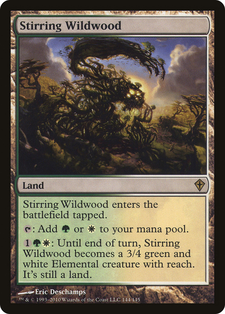 {R} Stirring Wildwood [Worldwake][WWK 144]