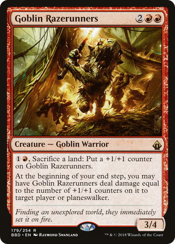 {R} Goblin Razerunners [Battlebond][BBD 179]