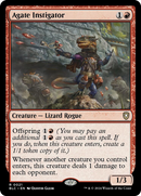 {R} Agate Instigator [Bloomburrow Commander][BLC 021]