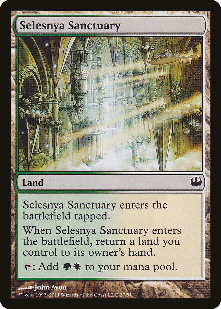 {C} Selesnya Sanctuary [Duel Decks: Knights vs. Dragons][DDG 037]