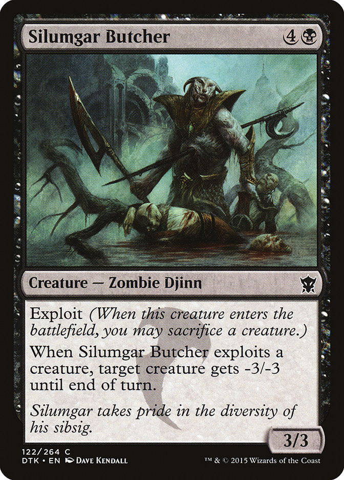 {C} Silumgar Butcher [Dragons of Tarkir][DTK 122]