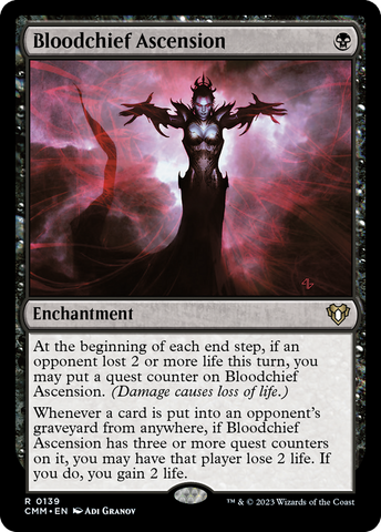 {R} Bloodchief Ascension [Commander Masters][CMM 139]