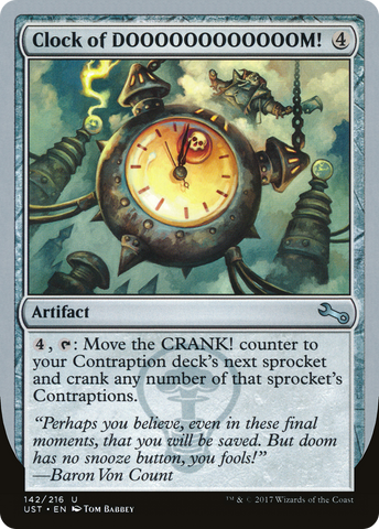 {C} Clock of DOOOOOOOOOOOOM! [Unstable][UST 142]