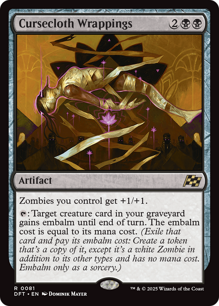 {@R} Cursecloth Wrappings [Aetherdrift][DFT 081]