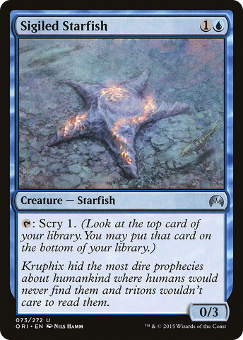 {C} Sigiled Starfish [Magic Origins][ORI 073]