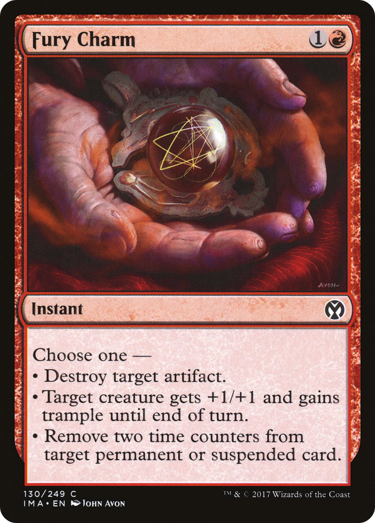{C} Fury Charm [Iconic Masters][IMA 130]