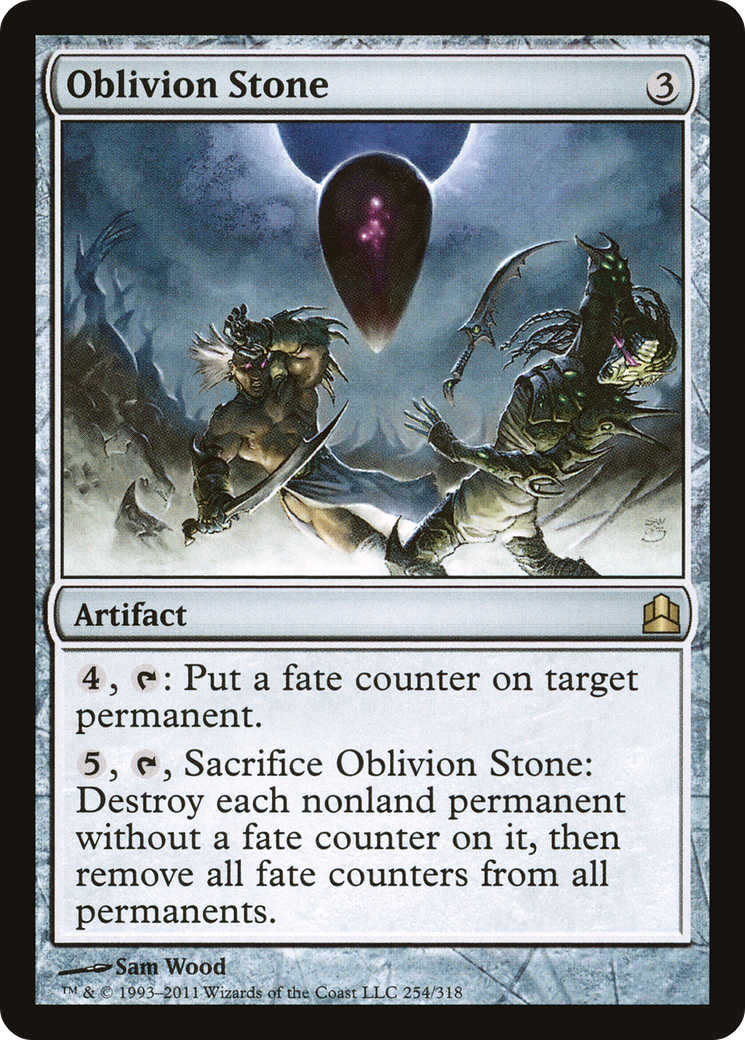 {R} Oblivion Stone [Commander 2011][CMD 254]