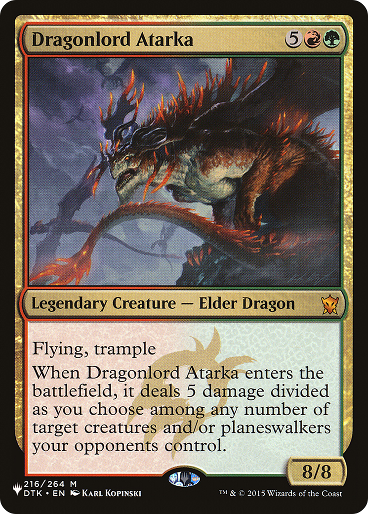 Dragonlord Atarka [LIST 216/264]