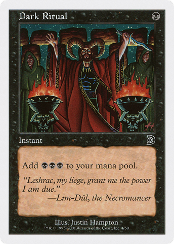 {C} Dark Ritual [Deckmasters][DKM 004]