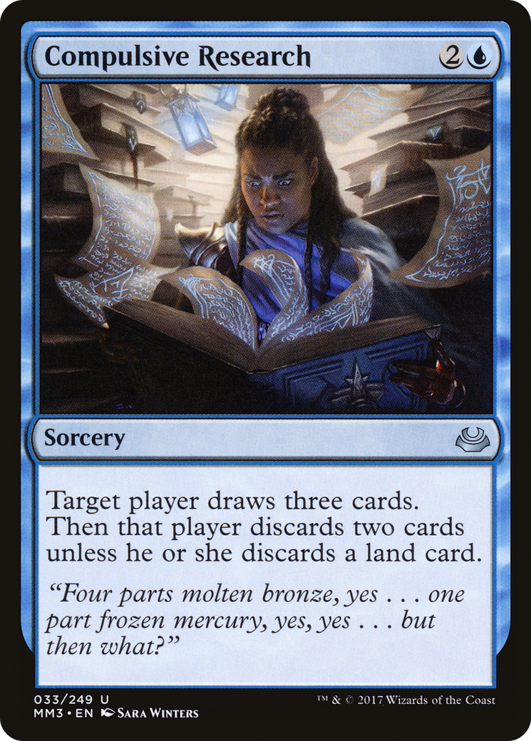 {C} Compulsive Research [Modern Masters 2017][MM3 033]