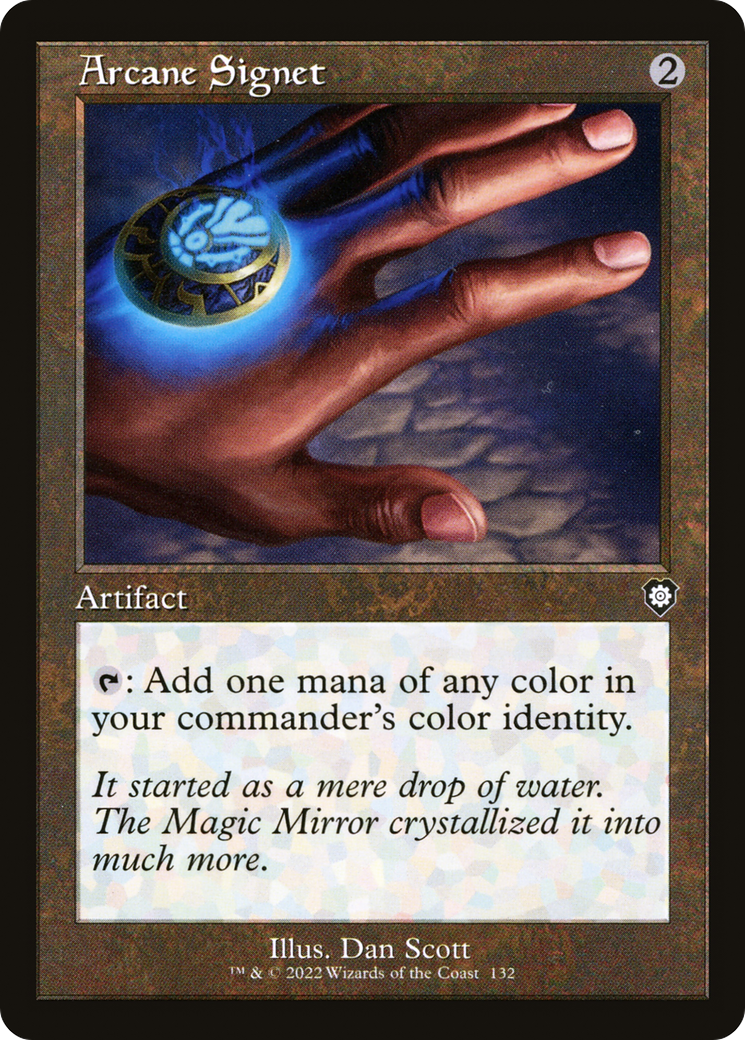 {C} Arcane Signet (Retro) [The Brothers' War Commander][BRC 132]