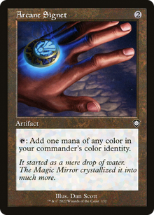 {C} Arcane Signet (Retro) [The Brothers' War Commander][BRC 132]
