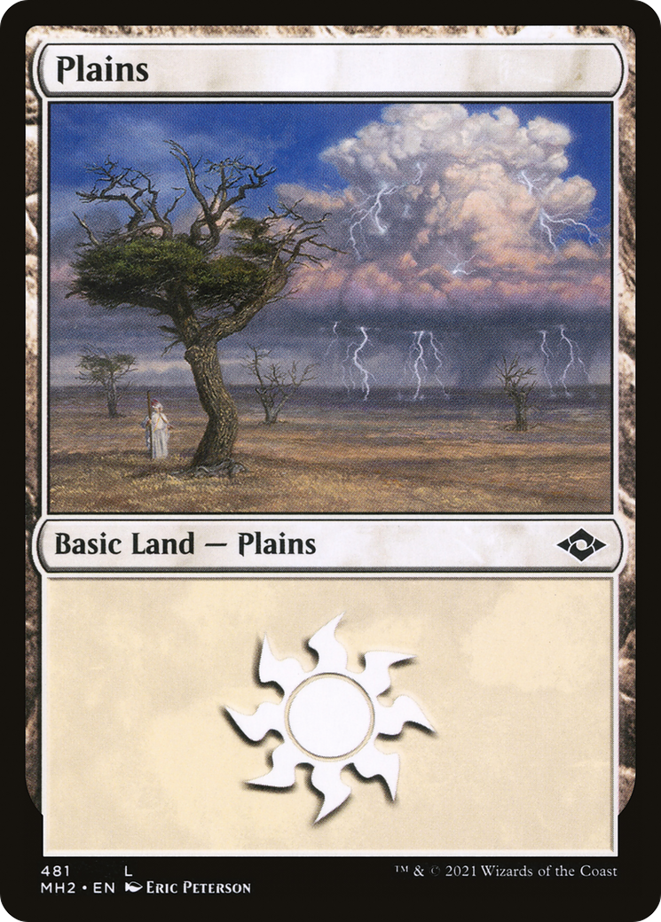 {C} Plains (481) (Foil) [Modern Horizons 2] [MH2 481]